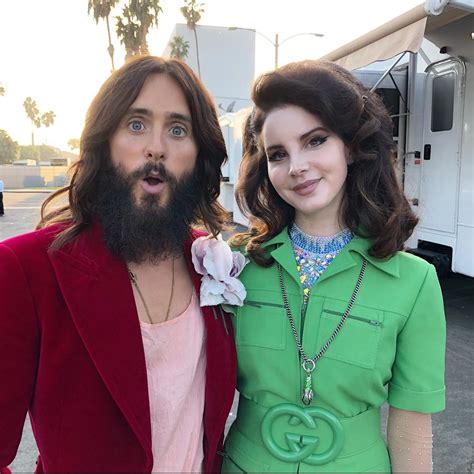 lana del rey gucci collab|jared leto Gucci.